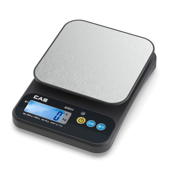 카스 정밀 주방저울 5kg 전자저울 상업용 가정용 CWA-35B