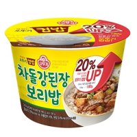 오뚜기 컵밥 차돌 강된장보리밥 310g 덮밥 즉석밥 간편식 보리밥