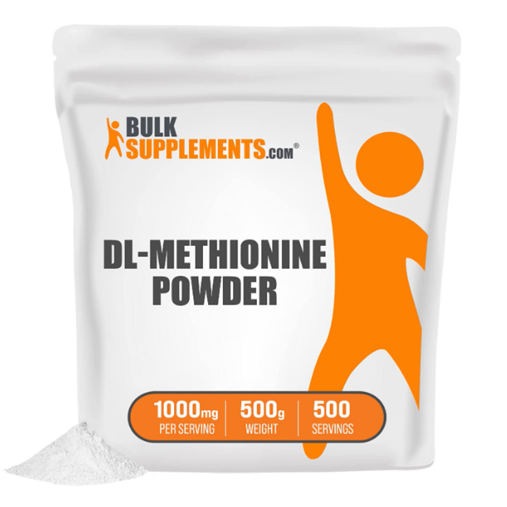 벌크써플러먼트 <b>DL</b><b>메티오닌</b> 1000mg 500g <b>DL-</b>Methionine