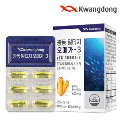 광동 혈행엔 오메가3 제품 이미지