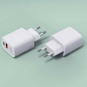 ACTIMON 고속 USB C타입 듀얼 가정용 충전기 충전어답터 ACT-HU1C1