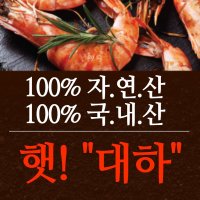 국내산 햇 대하 250gX6팩(총 1.5kg)