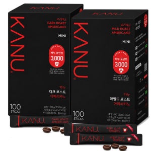 맥심 카누 미니 다크 로스트 100T 마일드 100T