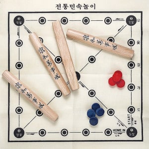 윷놀이 세트 (프리미어)-단품 원목 박달나무 명절 선물 윷세트 전통 민속 놀이