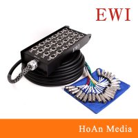 24채널 마이크 오디오 멀티 케이블 XLR 스네이크 멀티박스 EWI PPPX-24 30m