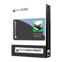 아이언캐드 IronCAD Draft 2023 각종 3D 뷰어(iges step 저장기능 2D 설계)