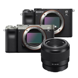[소니코리아] 소니 A7C+FE 50mm F1.8/128GB/가방 새상품 재고있음 WG