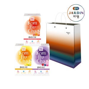 쟈뎅 아워티 콤부차 30P+30P 골라담기 (3종 택2)+쇼핑백