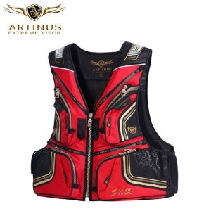 [아티누스] AV-160R 사계절 낚시 구명복 구명조끼 레드