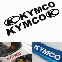 KYMCO Xciting 250 300 CT250 AK550 KCC S400 용 바이크 오토바이 Autobike 스쿠터 스티커 반사 방수 비닐 데칼 2 피스