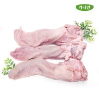 가나안식품 국내산 돼지혀 1kg 돈설 돼지부산물 구이 수육 순대 국밥 부속고기