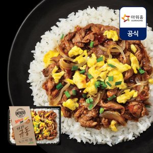 아워홈 온더고 직장인 냉동 도시락 정통 일식규동 270g, 1개