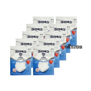 크리넥스 안심케어 라이트핏 마스크 KF-80 대형 1개입 10개