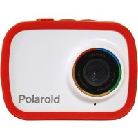 폴라로이드 ID757 12MP Red Waterproof Sports 액션 디지털 Video 캠코더 카메라