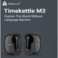 타임캐틀 동시통역기 M3 블랙 화이트 언어번역 Timekettle M3 Translator 미국배송