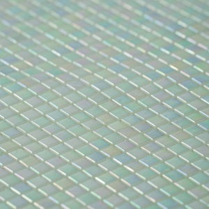 화이트 유리 320x320 모자이크 벽타일 화장실타일 유광타일 디자인타일 (137,100/m2) BTAM0979