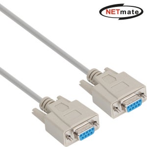 넷메이트 NMC-SFF10 9핀 NULL MODEM 케이블 1m