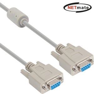 넷메이트 NMC-SFF100 9핀 NULL MODEM 케이블(필터) 10m