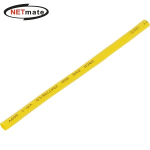 넷메이트 NMT-CHT515Y 6x150mm 열 수축튜브 (옐로우/20EA)