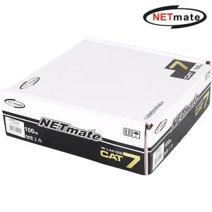 넷메이트 NM-US7100Z CAT.7 SSTP 다이렉트 케이블 100m