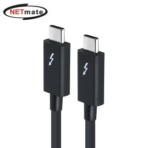 넷메이트 NM-TB201 20G 썬더볼트3(USB‑C) Passive 케이블 1m