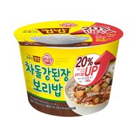 오뚜기 컵밥 컵밥 차돌강된장보리밥 310g(증량) 간편식 즉석식품 간편한끼