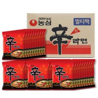 농심 신라면 봉지라면 1박스 40봉 5개입 멀티팩