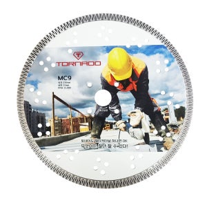 토네이도 다이아몬드 멀티날 MC9 절단석 연마석 9인치