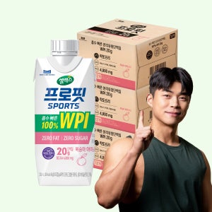 [마선호 단백질] 셀렉스 프로핏 WPI 드링크 복숭아, 330ml, 36개