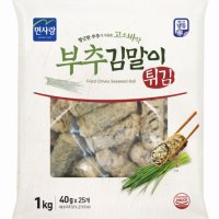 면사랑 부추 김말이 튀김 1kg (40g x 25ea)