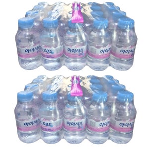 200ml 40병 아이시스 8.0 안전한 맑은샘물 가정 배송 아이리스 배달 가정용 물 정기