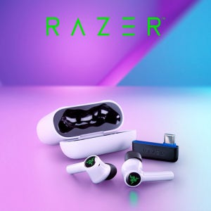 RAZER 레이저 해머헤드 하이퍼스피드 무선 블루투스 게이밍 이어폰 Xbox 라이센스