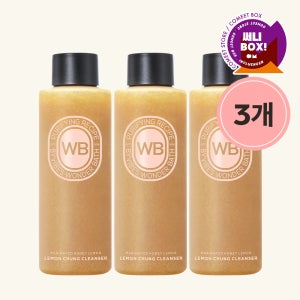 [3개] 조성아 원더바스 팩클렌저 200ml 3개 레몬청 클렌저 트위스트캡