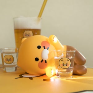 카카오프렌즈 춘식이 글라스 라이트 유리컵조명 혼술 집들이선물