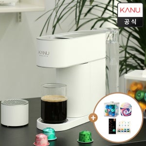 카누 바리스타 캡슐커피머신 어반 (상자형 캡슐보관함+배라 파인트+전용캡슐 18개입 증정)