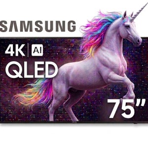 삼성 190cm(75인치) QLED 4K UHD 스마트 TV 75Q60 창고방문수령