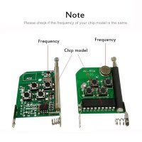 호환 리모컨 교체 433Mhz 원격 제어 차고 문 오프너 복제기 코드 자동차 키 DIY 복사