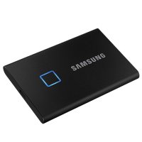 삼성 외장하드 SSD 2TB 지문인식 포터블 외장형 SSD/T7 TOUCH 블랙 2테라