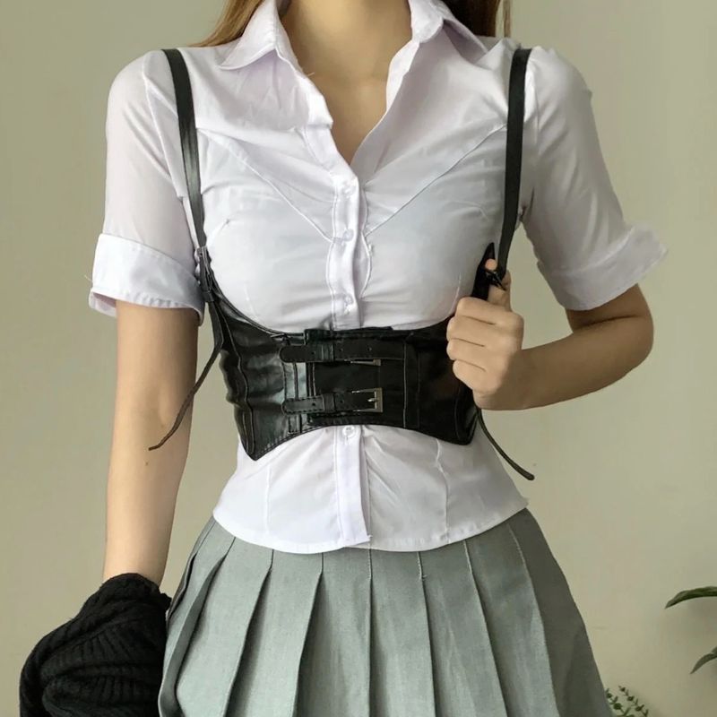 상의 여성 상의 가터벨트 방송 레이디 축제 액세서리 브래지어 여자 바스트 댄스 섹시한