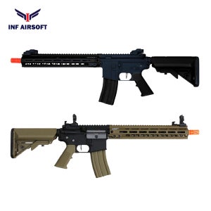 INF GEISSLE M4 블랙 탄 MK8 13inch 26년형 V3 음각 추가 가능 V3 전자트리거 전동건 신형기박 가이슬 점사 가능 SR-16 AEG