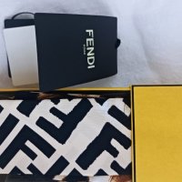 [FENDI] 관부가세 포함 펜디 옵티컬 랩피 멀티 컬러 실크 방도