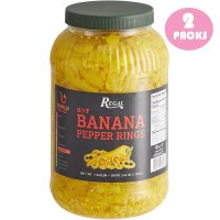 Regal Hot Banana Pepper Rings 리갈 핫 바나나 페퍼 링 병 절임 1.65kg 2팩