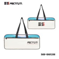 스펙트럼 SPECTRUM SB-8208 WH 2단배드민턴가방 테니스가방