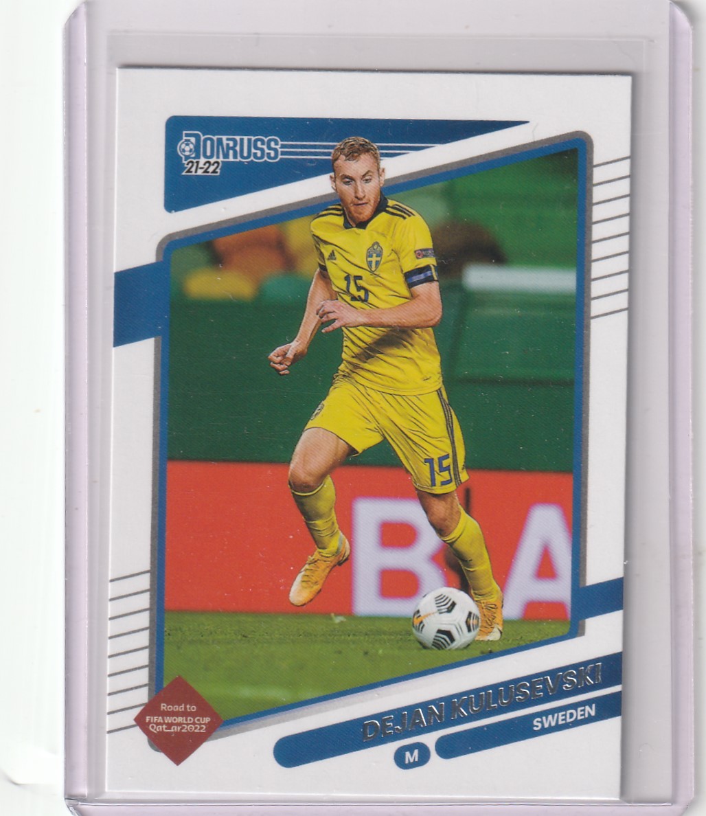 2021-22 Donruss 데얀 클루셉스키 no,153 카타르 월드컵 축구 카드