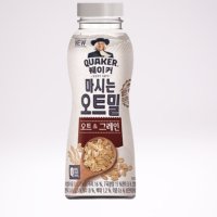 퀘이커 마시는 오트밀 아침대용쉐이크 그레인 50g 40개