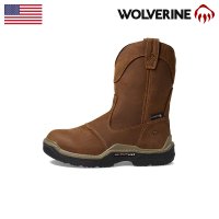 울버린 Raider DuraShocks 웨스턴 Wellington 부츠 작업화 남성용 W220038