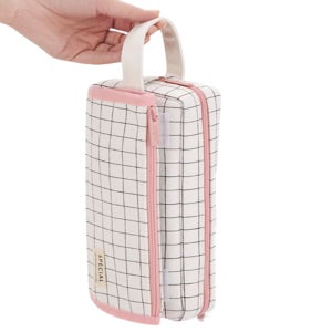 1+1 고등학생 필통 중학생 대학생 대용량 다층분리 펜 파우치 학생 ANGOO