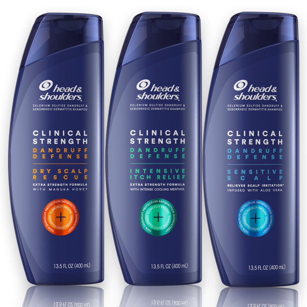 헤드앤숄더 클리니컬 스트렝스 비듬가려움 완화 샴푸 400ml