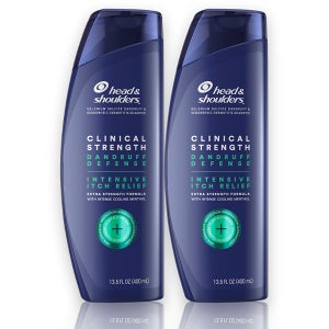 [2병세트] 헤드앤숄더 클리니컬 스트렝스 비듬가려움 완화 샴푸 400ml 더블팩