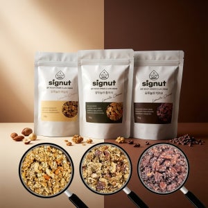 대용량 시그넛 그래놀라 로우놀라 클래식 바닐라 카카오 400g 210g 견과놀라 세척견과